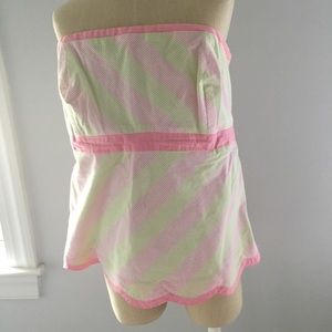 Strapless Lilly Pulitzer shirt